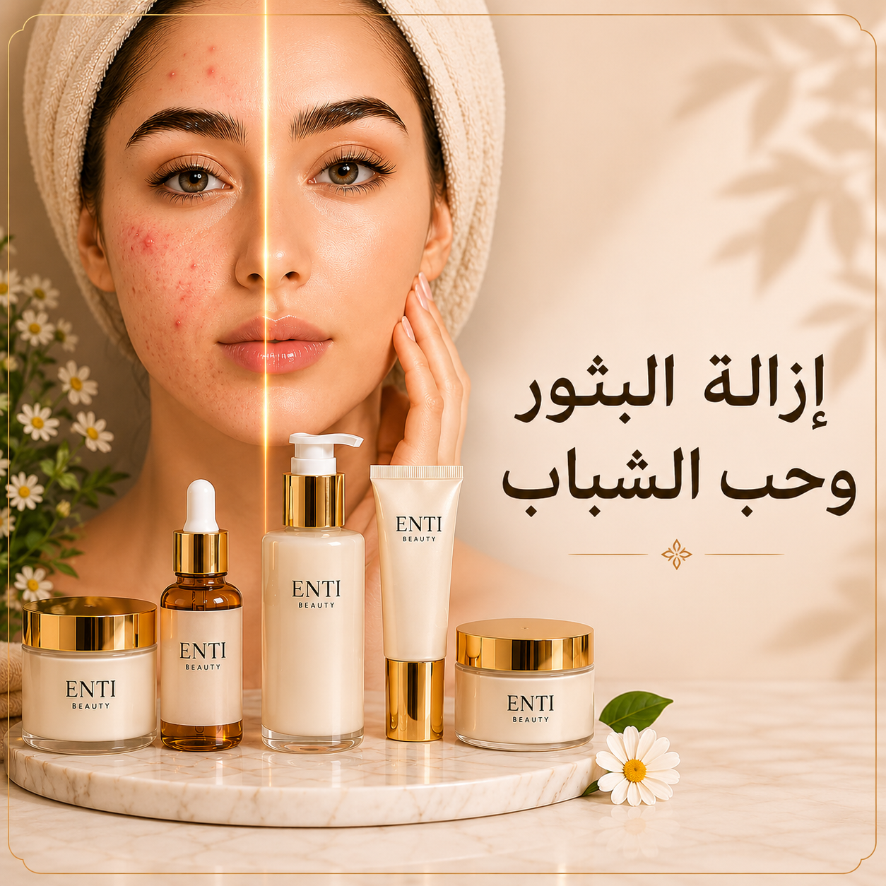 ازالة البثور و حب الشباب