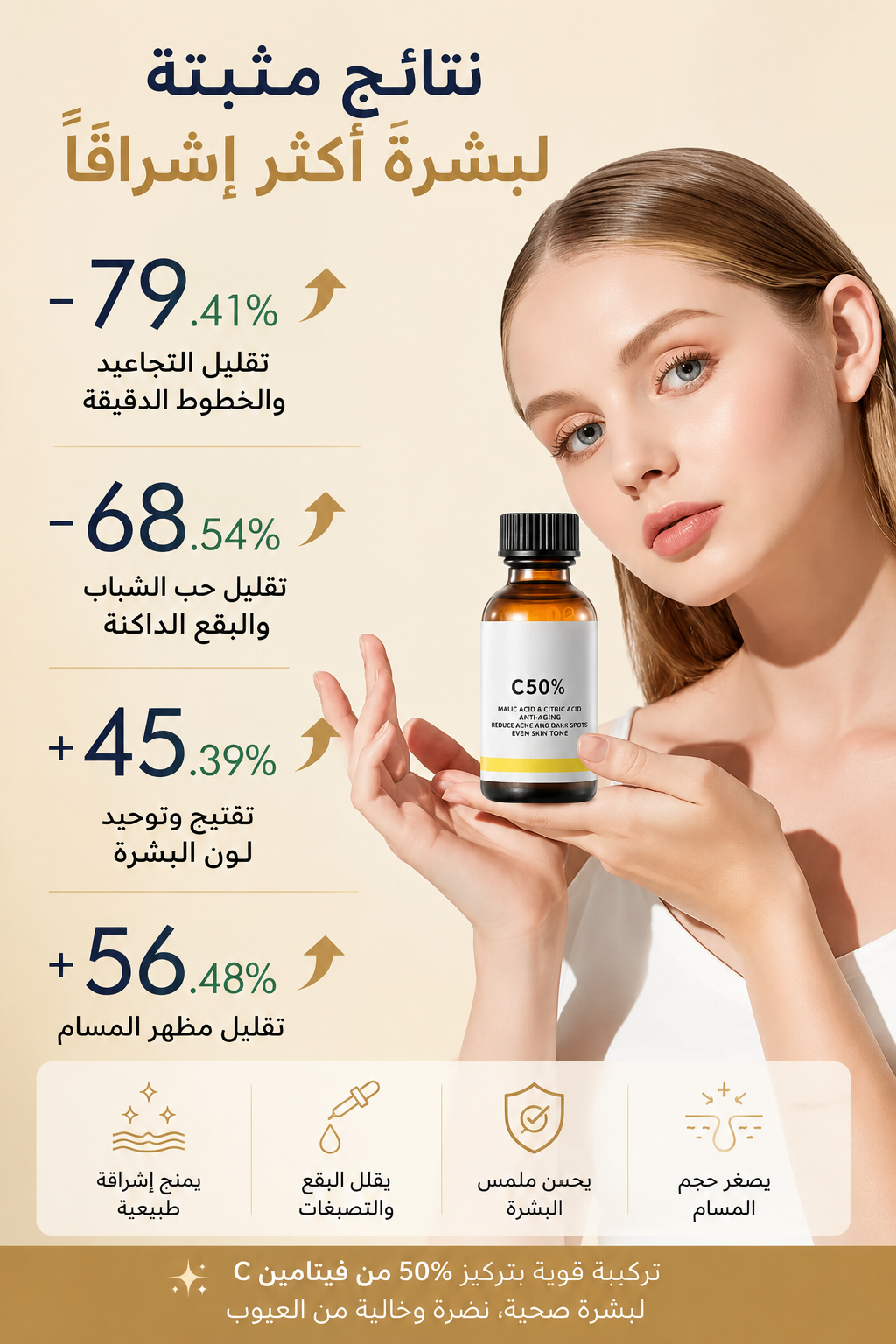 سيروم تقشير الوجه بحمض الساليسيليك