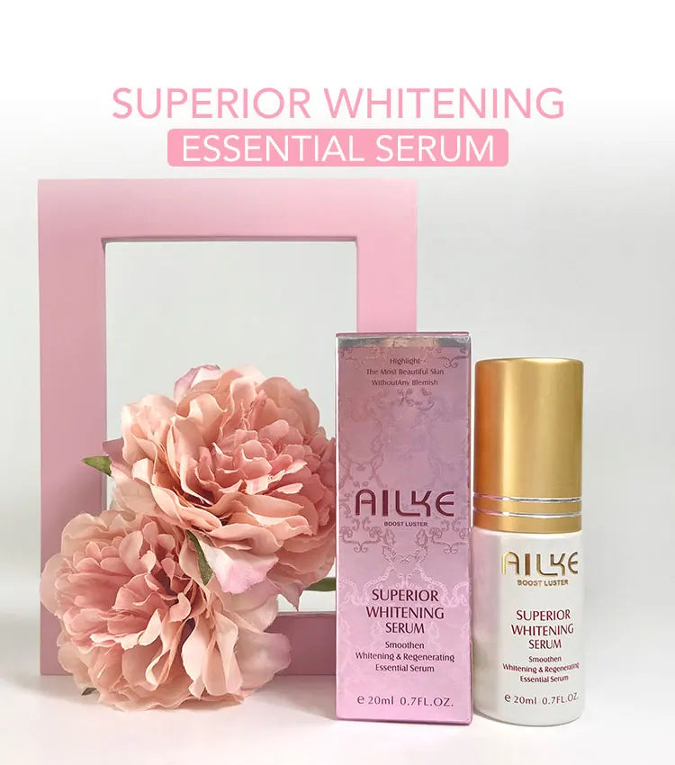 مجموعة AILKE White Rose لترطيب وإشراقة وتوحيد مظهر البشرة