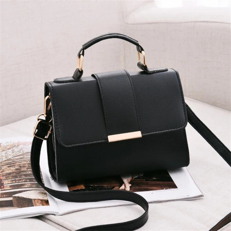 حقيبة نسائية أنيقة بتصميم كلاسيكي – حقيبة كتف وكروس بودي بلمسة فاخرة