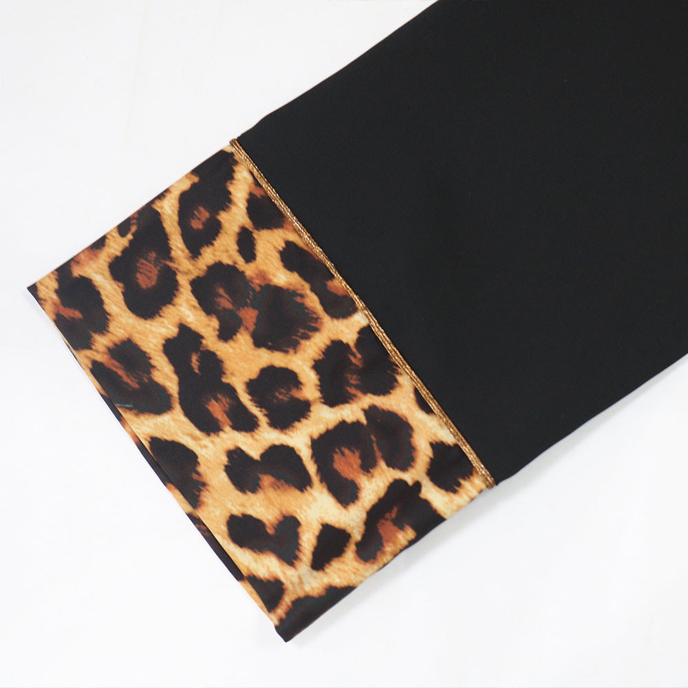Muslim Abaya Dress Women Dubai Dresses Jalabiya Leopard Print Vestidos Modest Robe Morocco Arab Abayas Kaftan Islam Ramadan
