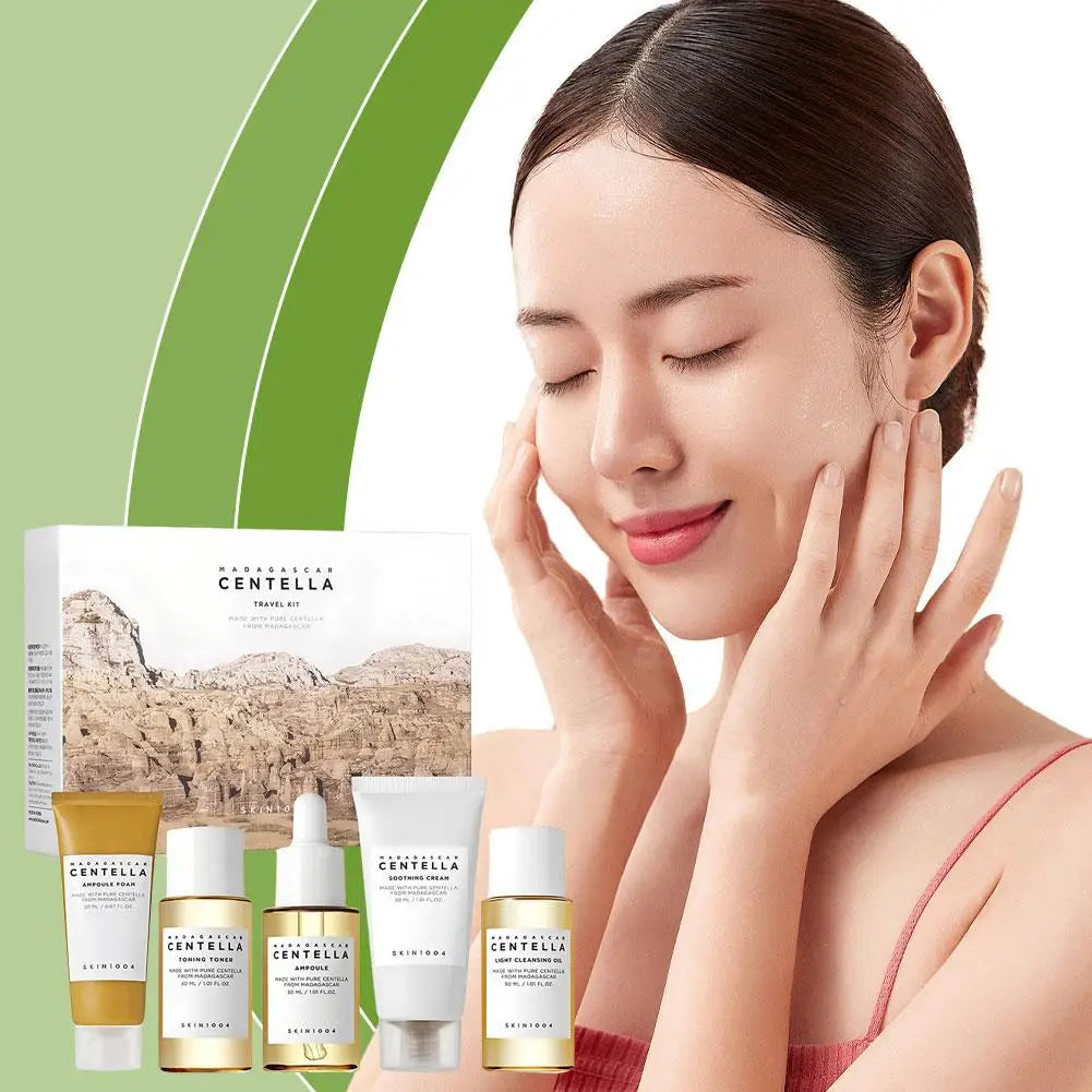 CENTELLA Centella Asiatica Travel Kit Selected Centella Asiatica Ingredients Brighten Skin Tone Gently Repair The Skin Barrier
