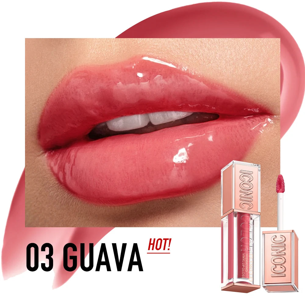O.TWO.O Lip Gloss Lip Tint Moisturizing Long Lasting Glow Lightweight Hydrating  Non-Sticky Plump Red High-shine Lip Makeup
