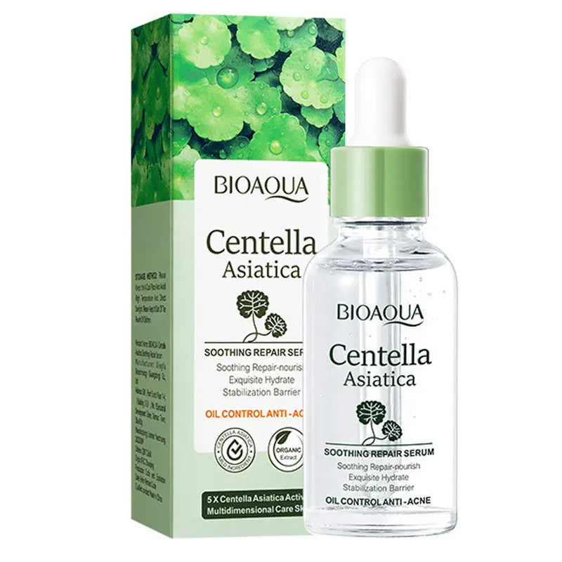 BIOAQUA Centella Face Serum Skincare Face Essence Moisturizing Hydrating Firming Repairing Facial Liquid Serum Skin Care