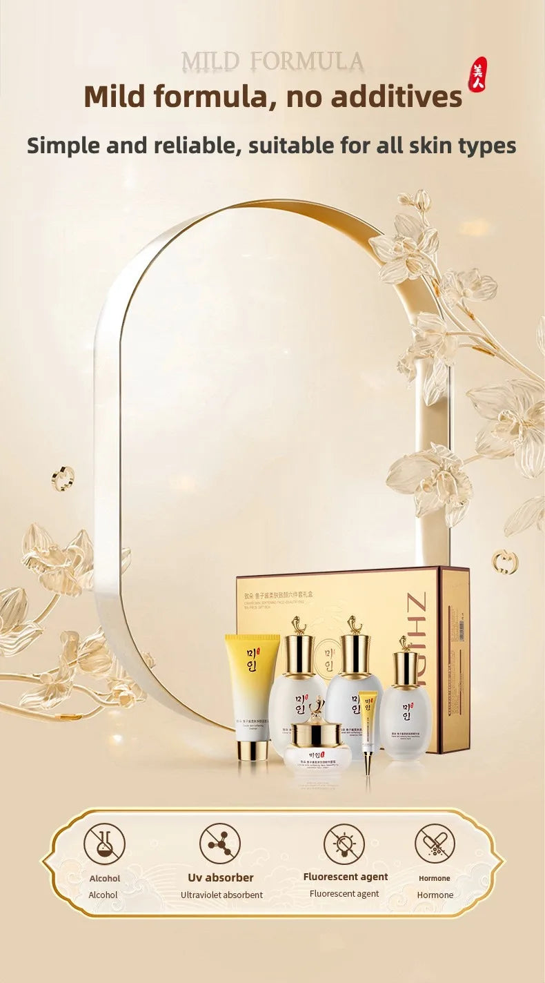 Caviar  Moisturizing Anti-Wrinkle Skincare Set - Firming, Lifting Hydrating Face Kit for All Skin Types Beauty care product