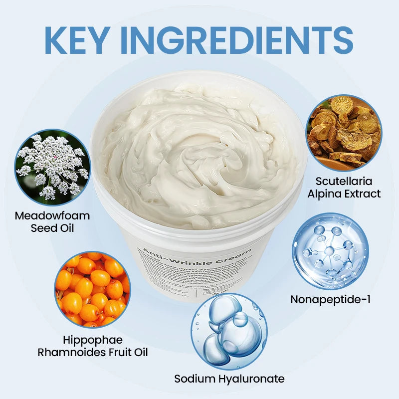 1kg Anti-Wrinkle Cream Moisturizing Hydrating Anti-oxidation Soothing Skin Care