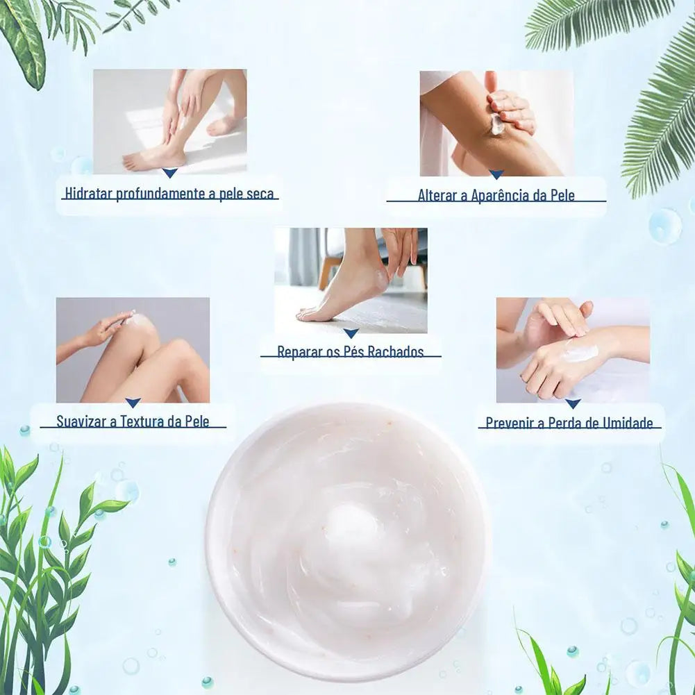 Urea Plus Salicylic Moisturizing For Dry Cracked Heels Feet Knees Elbows Hands Feet Dead Skin Remover Anti-drying Body Lotion