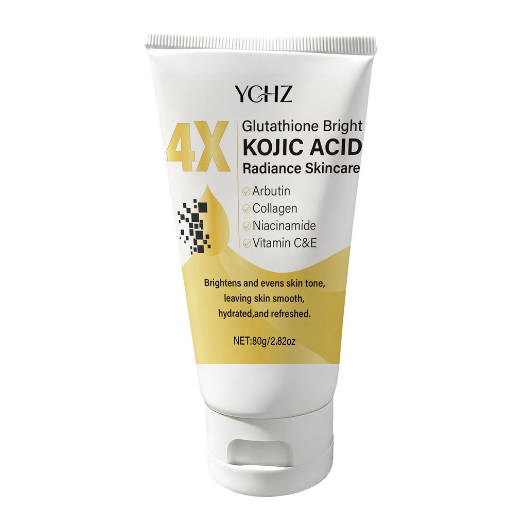 Kojic Acid Face Cream Evens Out Skin Tone, Eliminates Dark Spots and Dullness - Non-Greasy, Suitable for Both Men and Women - Whitening and Moisturizing Cream, for Day and Night Use