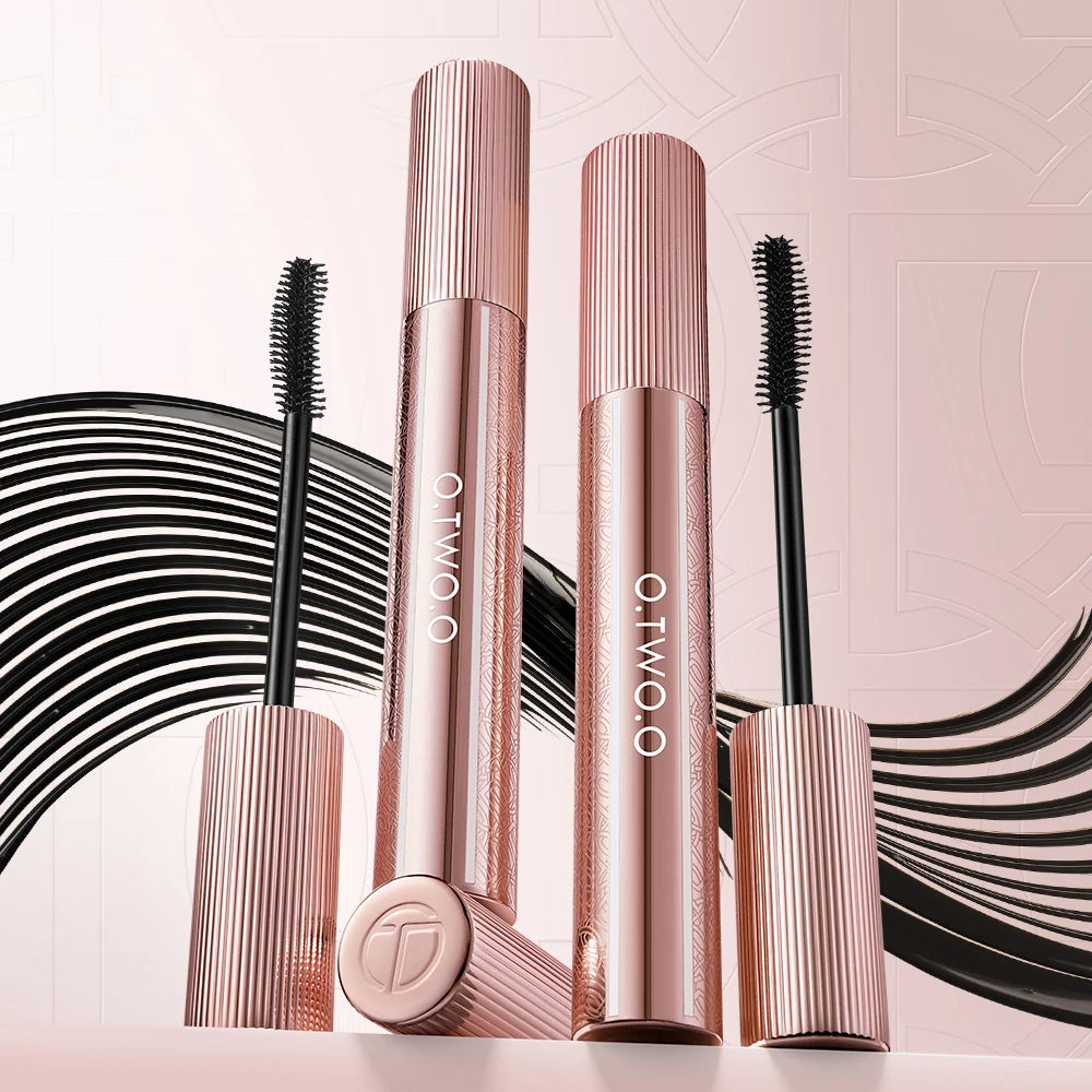 O.TWO.O 5D Mascara Waterproof Super Volume Long -lasting Hypercurl Lengthening Eyelash Long-Wearing Eyelashes Black Eye Mascara