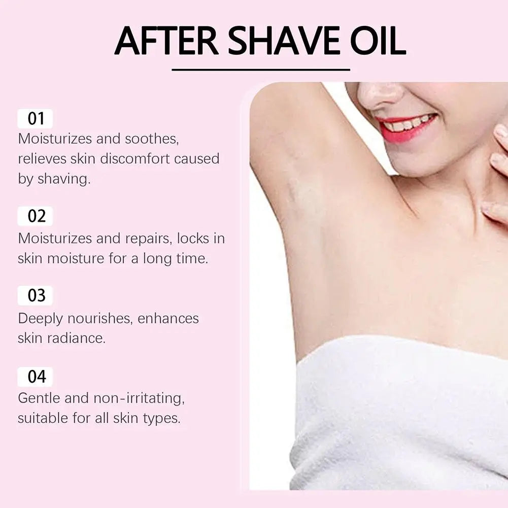 Strawberry Vanilla After Shave Oil For Smooth Skin Deeply Hydrates Shaving Care Oil Deeply Hydrates Shaving Care Oil 1/3/5pcs