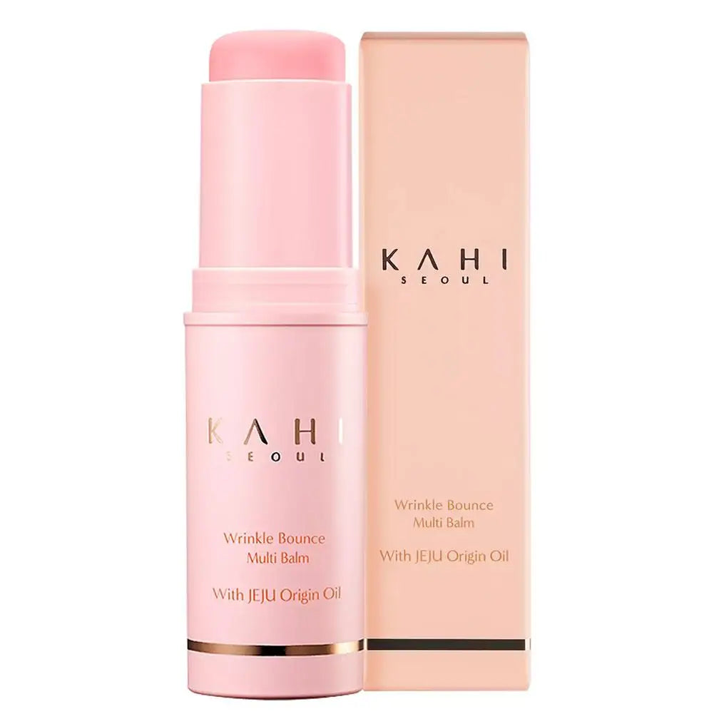 Korean Bounce Multi Balm Collagen Pink Stick Wrinkle Bounce Balm Multi Cream Dull Cosmetics Skin Care