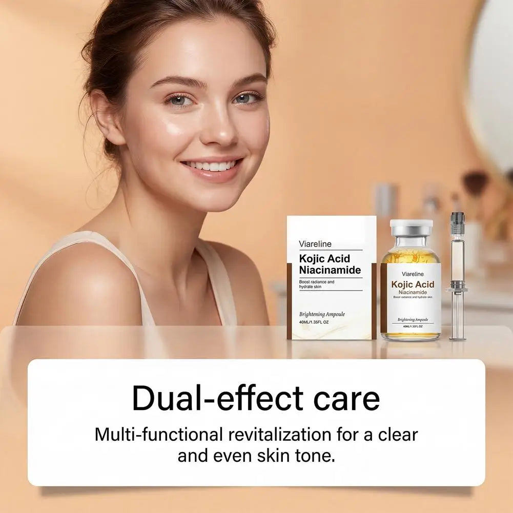 Kojic Acid Niacinamide Serum Ampoule Advanced Skincare Deep Repair Renew Skin Brighten Tone Strengthen Barrier Facial Essence