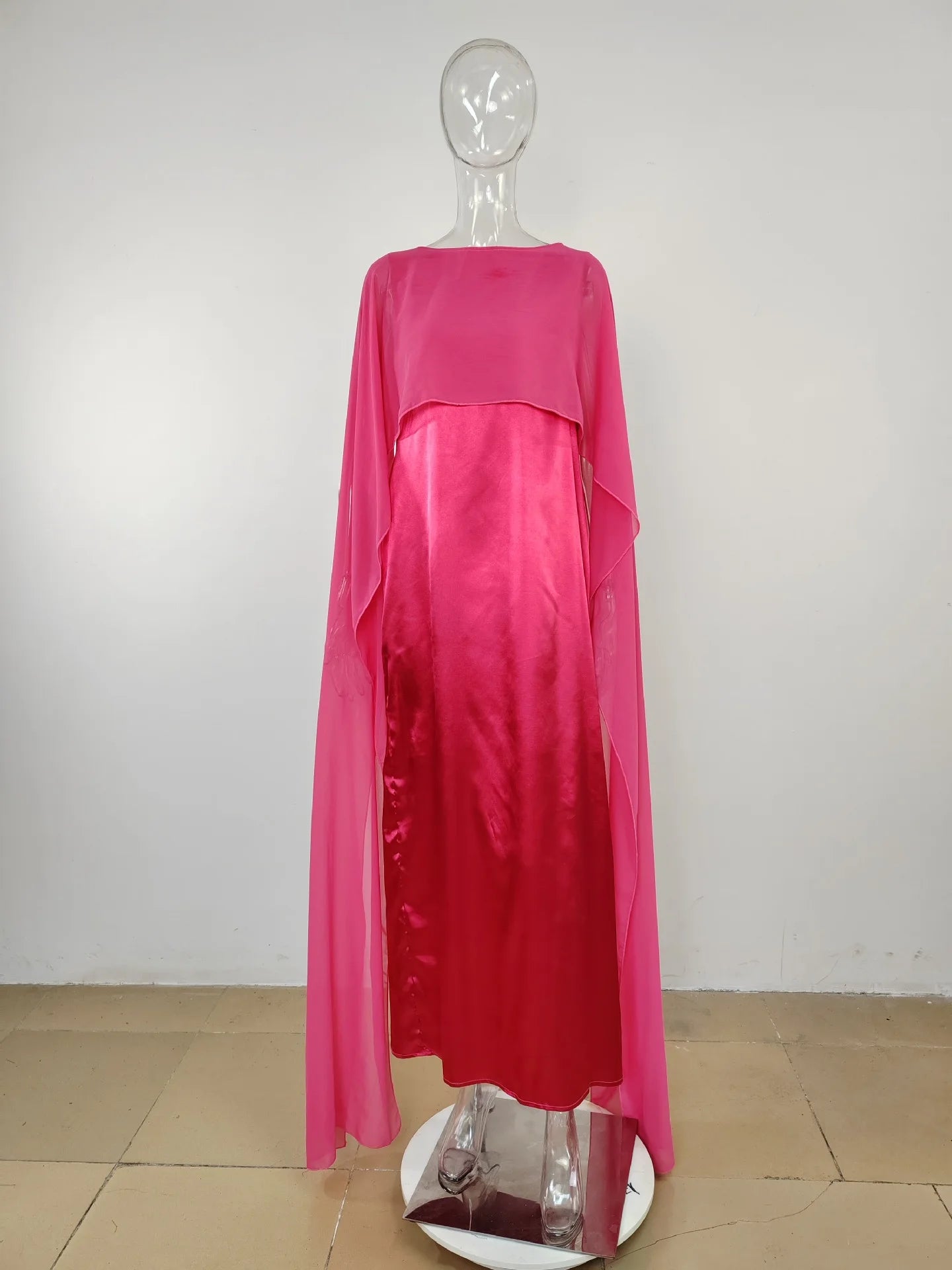 Ramadan Muslim Women Maxi Dress Cloak Abaya Dubai Kaftan Eid Djellaba Kebaya Islam Clothing Cape Party Gown Caftan Marocain Robe
