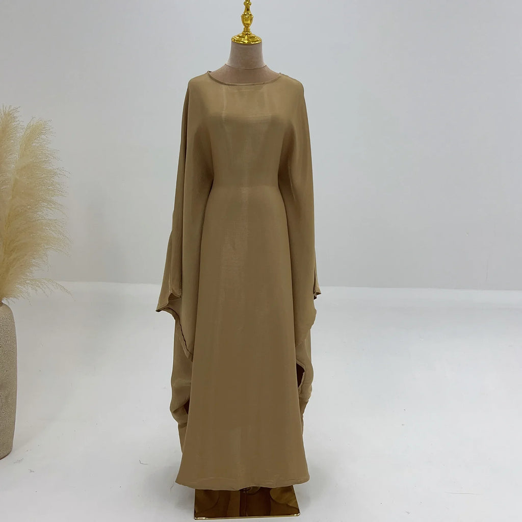 Femme Musulman Shiny Abayas for Women Muslim Prayer Dress Dubai Turkey Kaftan Eid Djellaba Saudi Arabic Robe Islam Jalabiya Gown
