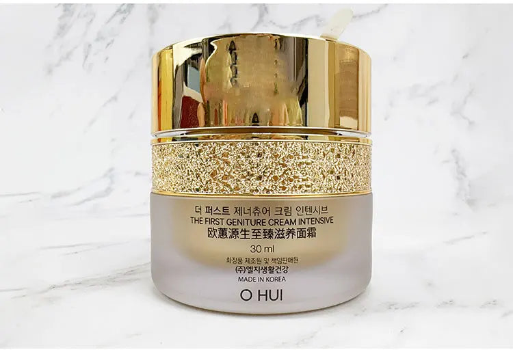 Korean Cosmetics Ohui The First Genitue Cream Moisturizing Anti-Wrinkle Repairing Nourishing Anti-aging Facial Skin Care Product