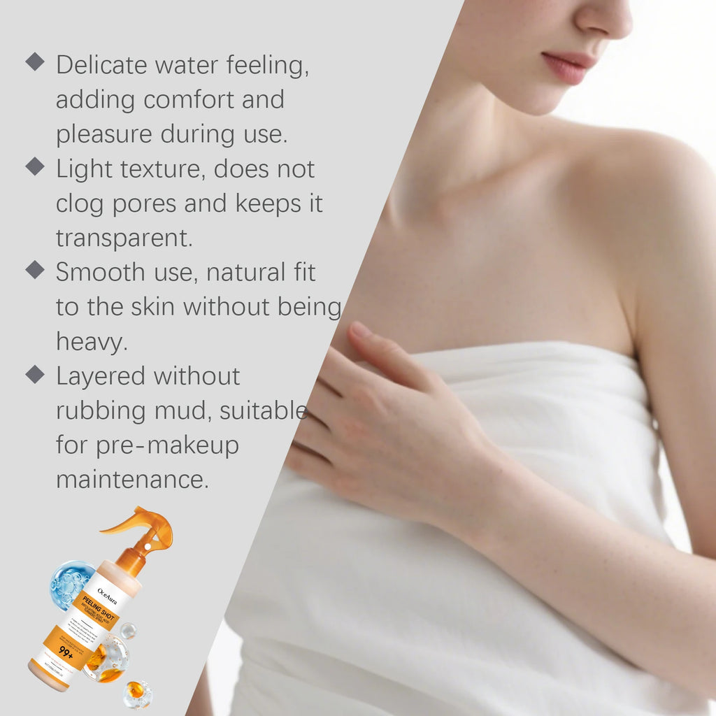 OceAura بخاخ تقشير لطيف بحمض الكوجيك والكركم — 100ml