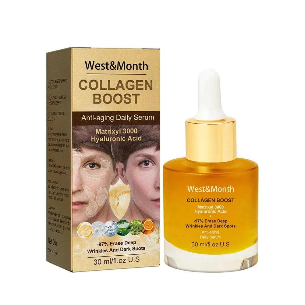 30ml سيروم الكولاجين الفعال - تجديد البشرة ومكافحة التجاعيد