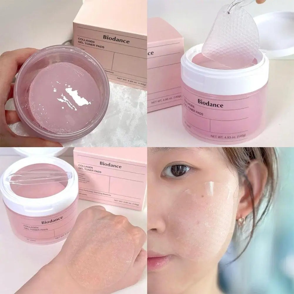 Bio-Collagen Moisturizing Hydrating Toner Face Skin Repair Serum Brightening Non-irritating Facial Toner Korean Face Skin Care
