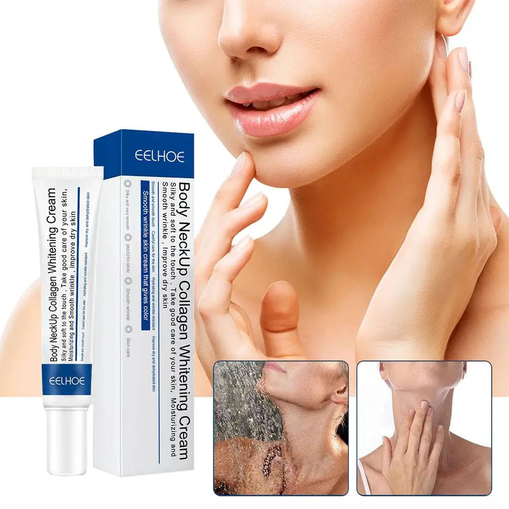 Neck Lines Protein Cream Collagen Eliminate Neck Fine Lines Anti-ageing Lift Rejuvenation Eliminate Double Chin Skin Care
