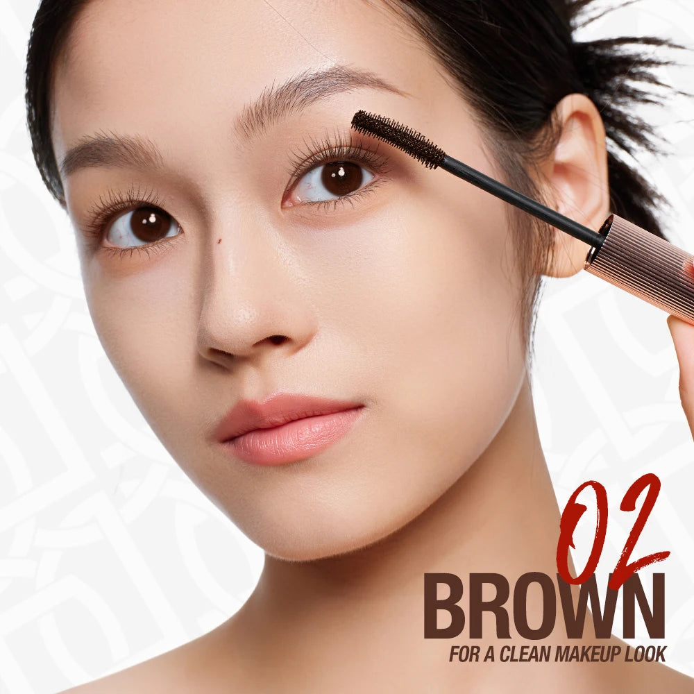 O.TWO.O 5D Mascara Waterproof Super Volume Long -lasting Hypercurl Lengthening Eyelash Long-Wearing Eyelashes Black Eye Mascara