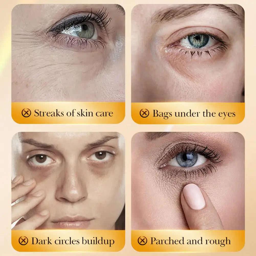 FAYANKOU 20ML Retinol Anti Wrinkle Eye Serum Peptide Dark Remove Bags Eye Cream Repairing Moisturizing Puffiness Korean Cir W1B6