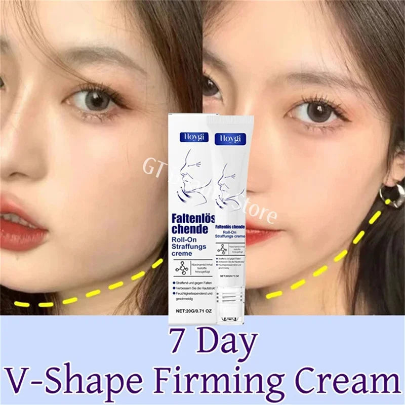 V-Shape Face Slimming Cream Remove Double Chins Firming Lifting Up V Cheek Fat Burning Anti-aging Shaping Massage Care Products