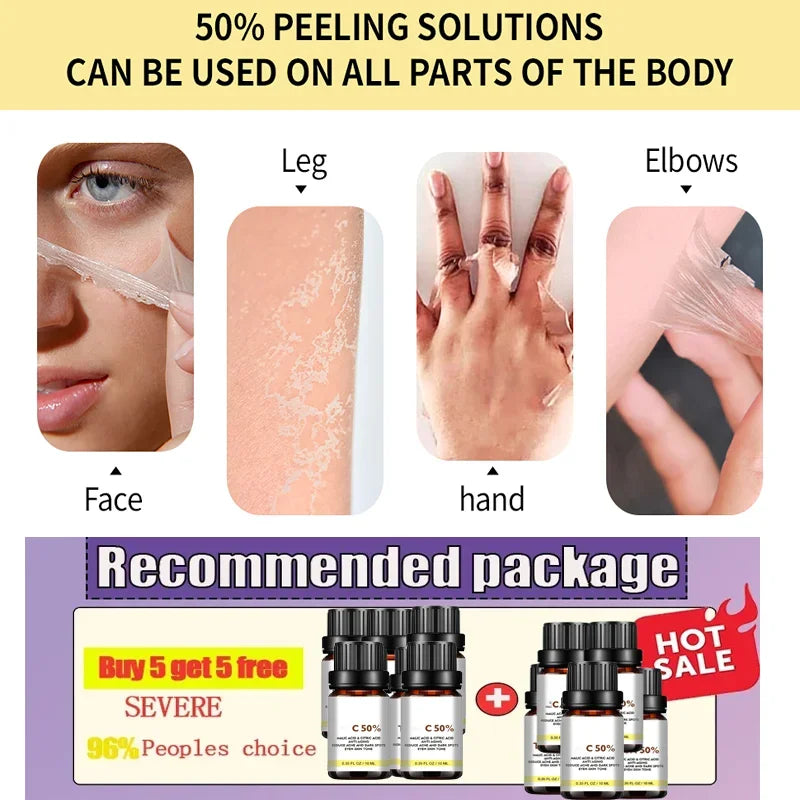 Fade and Dark Spots Anti-aging Essence Chemical Exfoliants Moisturizer Face Oils Salicylic Acid Face Peel Neutraliser
