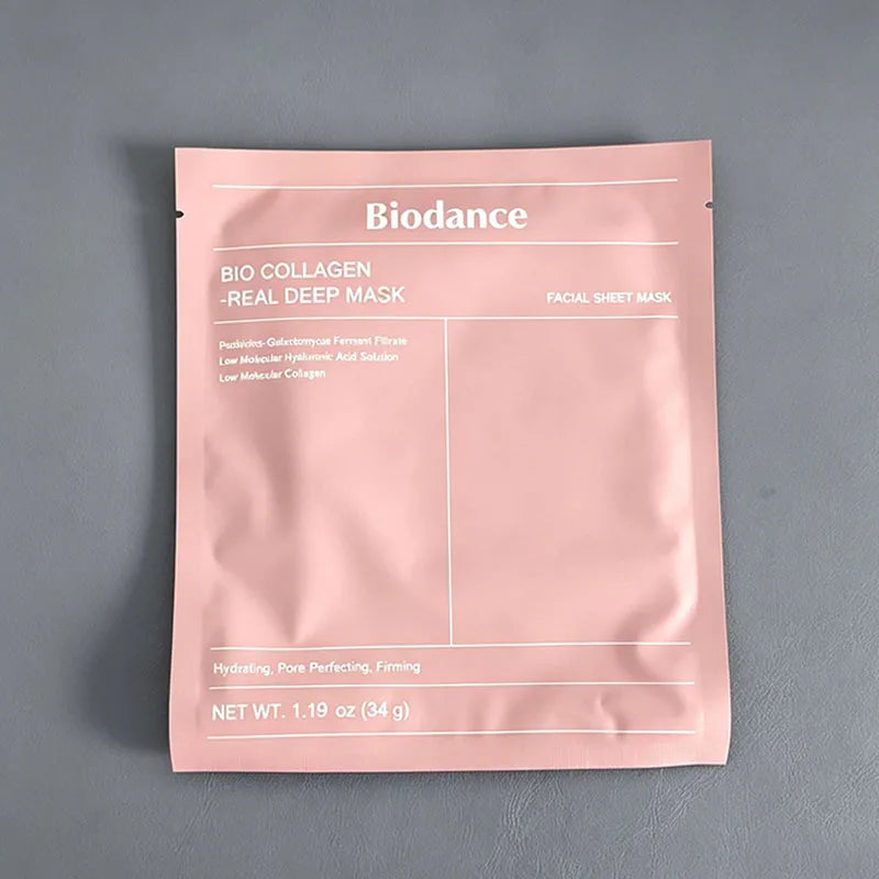 Biodance Collagen Face Mask Highly Effective Hydration Moisturizing Improve Skin Elasticity Soothing And Brightening Skin Care