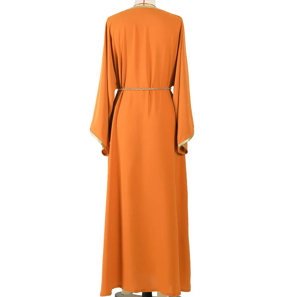 Luxury Diamond Party Dress for Women Robe Muslim Evening Abaya Arab Oman Dubai Moroccan Pakistan Jalabiya Caftan Ramadan Vestido