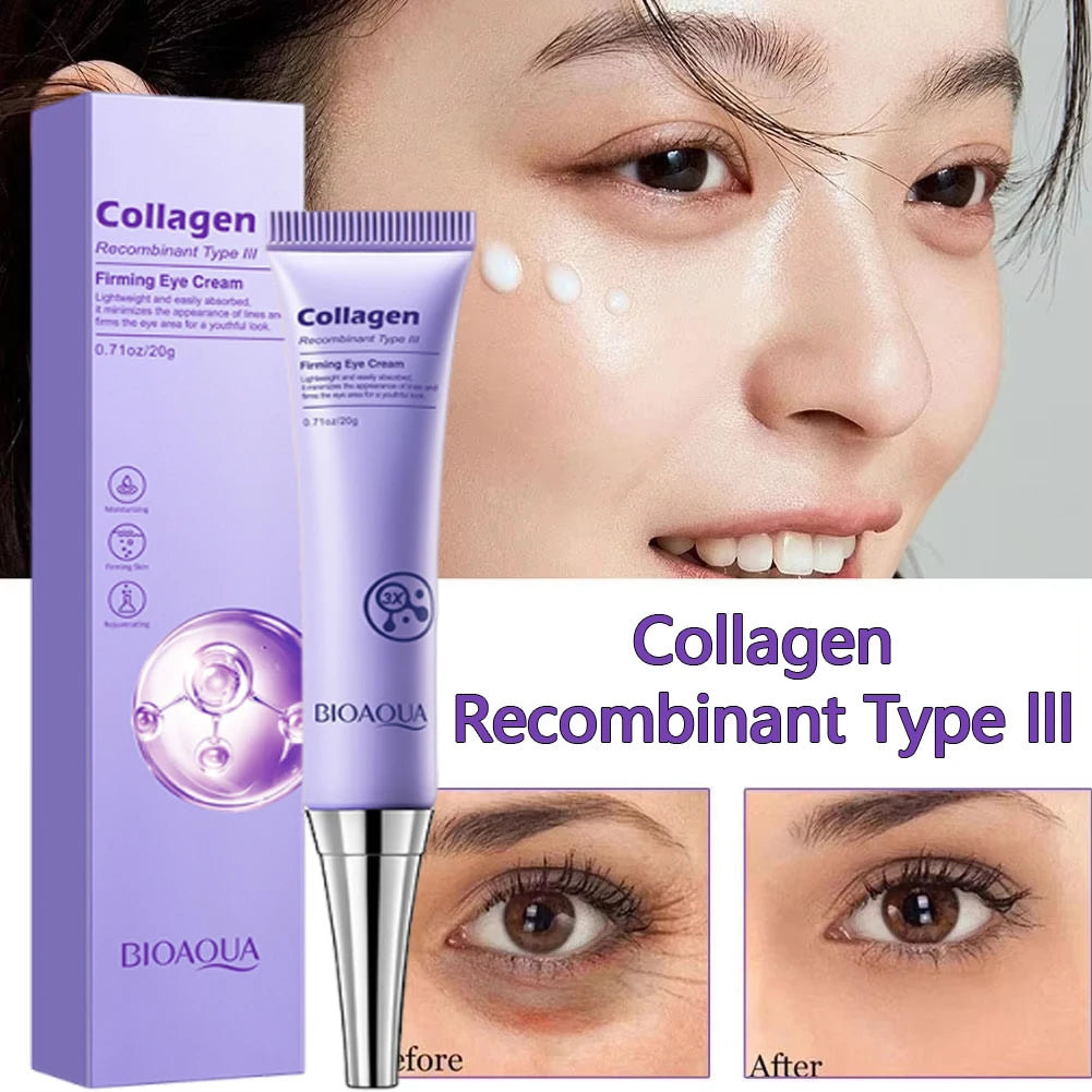 Instant Eye Bag Removal Cream Retinol Anti-Wrinkle Lifting Firming Fade Fine Lines Anti Dark Circle Puffiness Brighten Eye Care