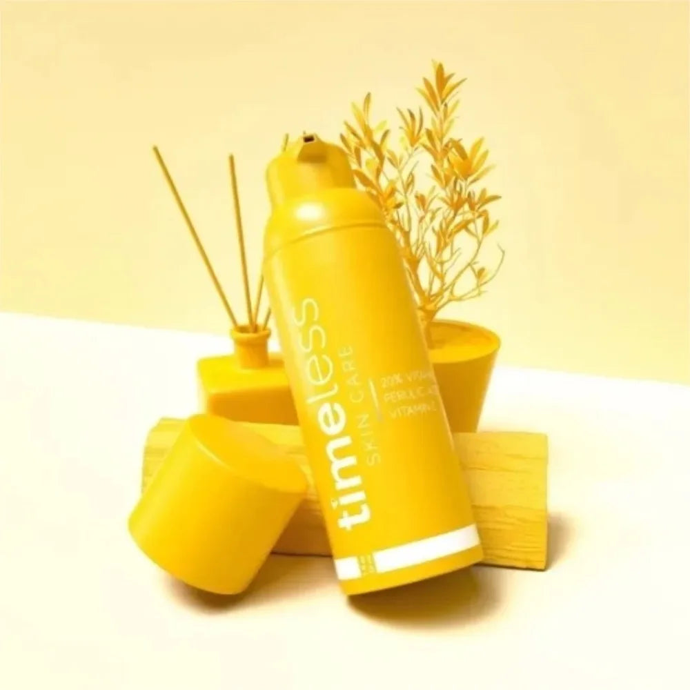 سيروم Timeless فيتامين C 20% + E + Ferulic Acid لإشراقة البشرة