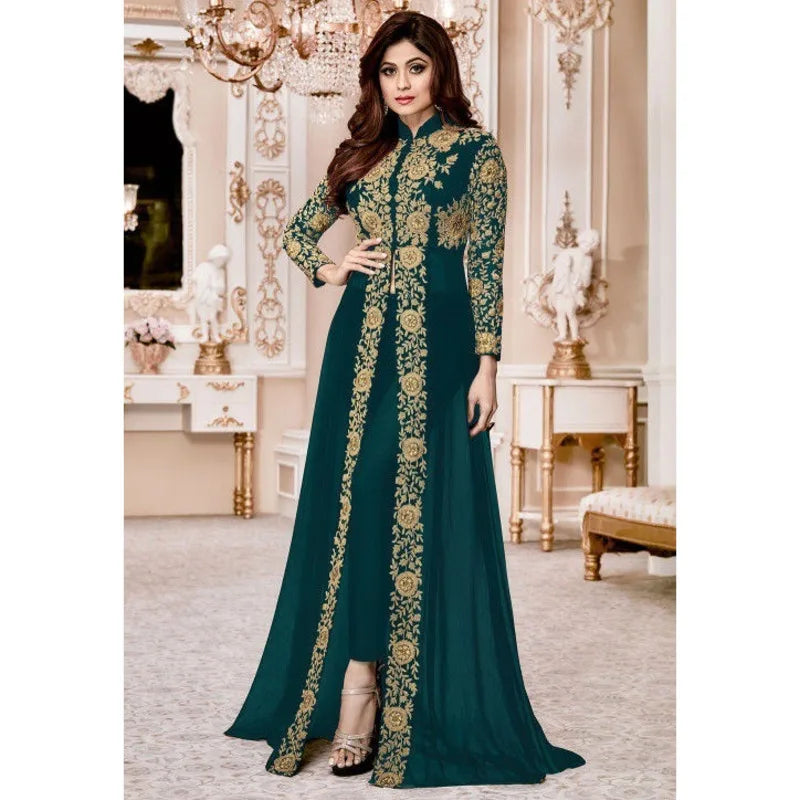 [Vibe] Women Muslim Elegant Chiffon Lace Dress Dubai Robe Islamic Turkey Ramadan Abaya Evening Party Dress 2025