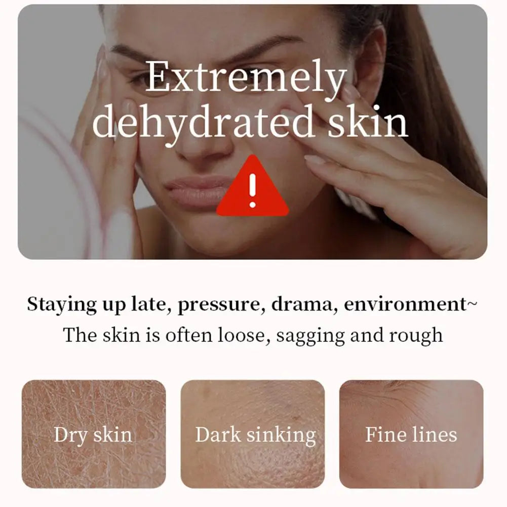 5-in-1 Face Serum Hyaluronic Acid, Niacinamide & Vitamin C Hydrating Brightening Serum for Women Skin Tone & Wrinkle Reduction