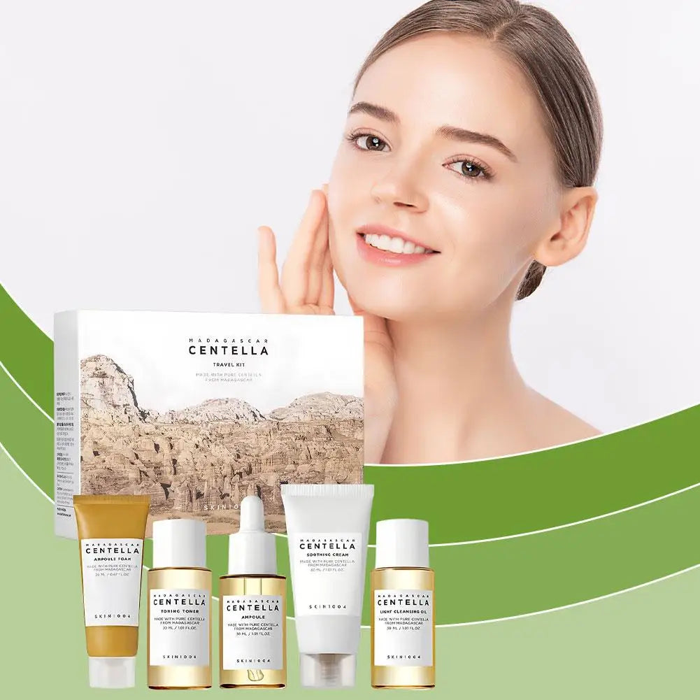 CENTELLA Centella Asiatica Travel Kit Selected Centella Asiatica Ingredients Brighten Skin Tone Gently Repair The Skin Barrier