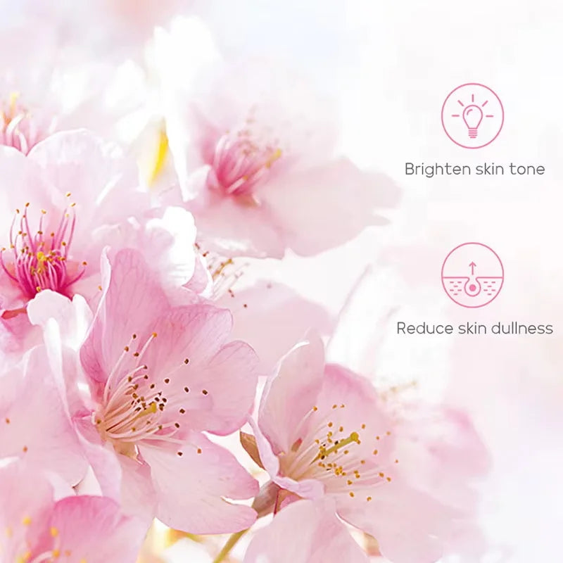 Sakura Gentle Exfoliating Peeling Gel Facial Scrub Moisturizing Nourishing Repair Scrubs Face Cream Beauty Brighten Skin Care