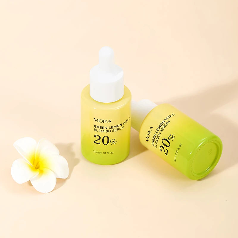 "1Pc MOIKA Skincare Vita C Serum 20% Niacinamide & Vc For Brightening & Dark Spots For People With Dull Loose Skin