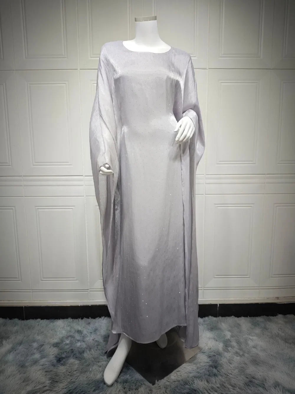 Ramadan Muslim Women Dress Caftan Abaya Ramadan Gown Abayas Islamic Party Bat Sleeve Long Dresses Eid Vestidos Largos 2026