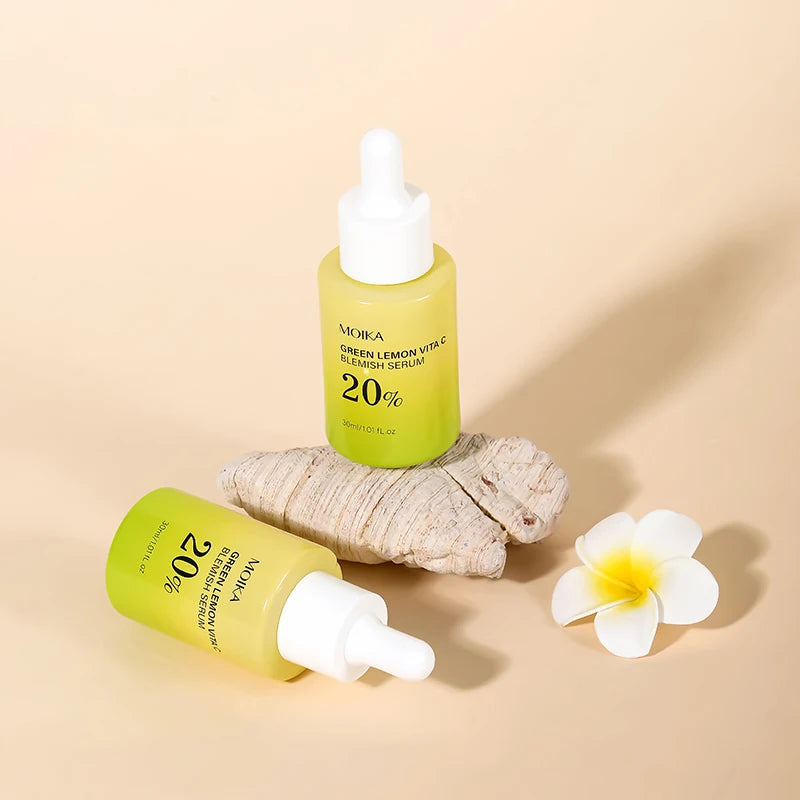 "1Pc MOIKA Skincare Vita C Serum 20% Niacinamide & Vc For Brightening & Dark Spots For People With Dull Loose Skin