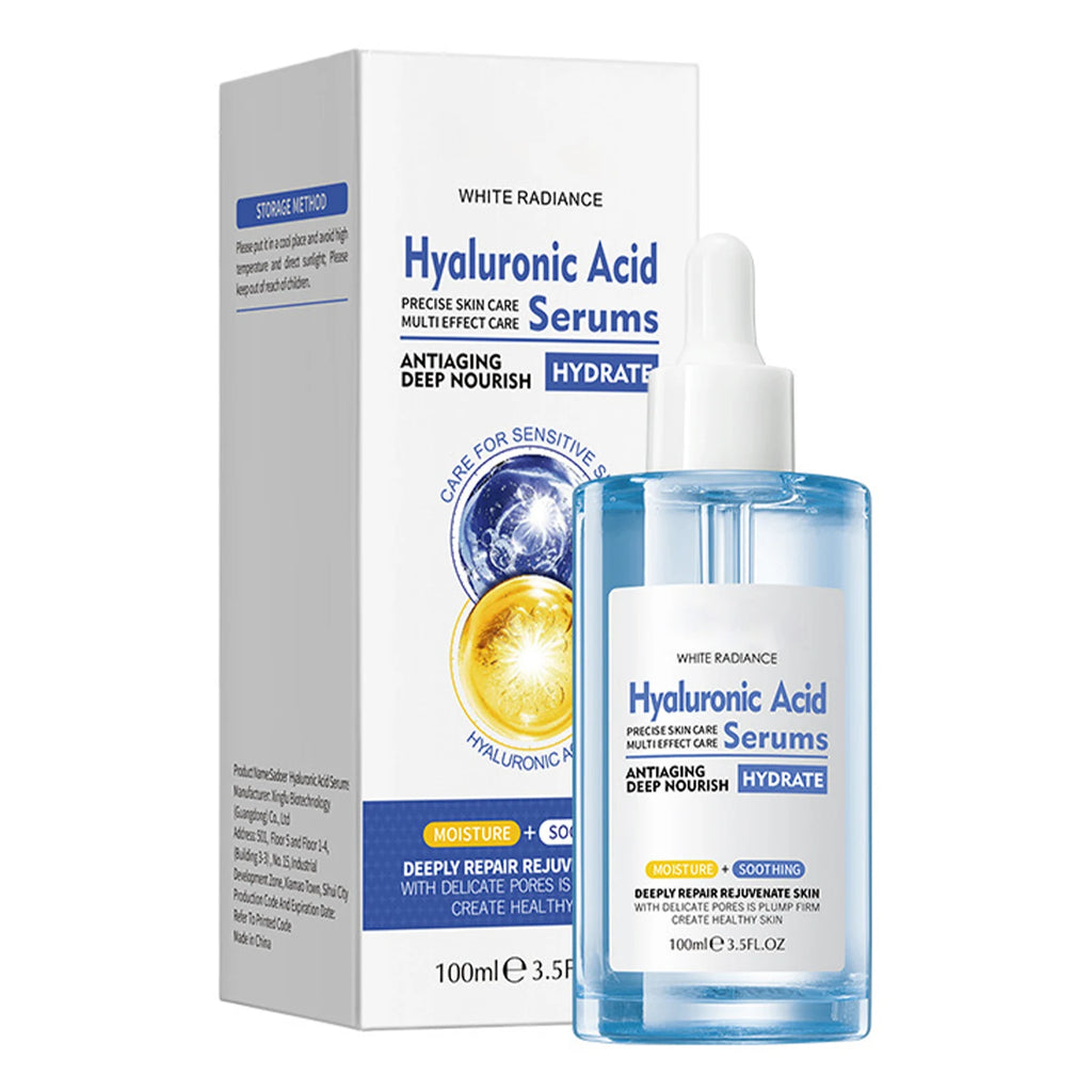 1Pc 100ml Women Girls Deep Hydration Repairs Dryness Face Serum Long-lasting Moisturizing Liquid Essence for Facial Care