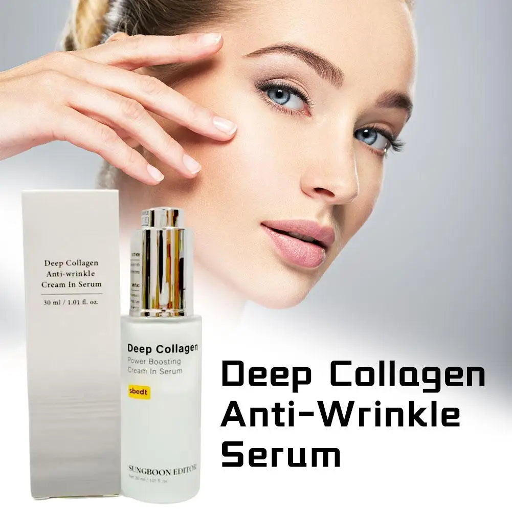 Strengthen Skin Barrier Skin Tightening Serum Fast-absorbing Non-sticky Moisturizing Essence Deep Collagen Anti Wrinkle Essence