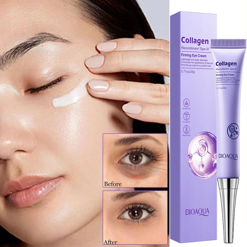 Instant Eye Bag Removal Cream Retinol Anti-Wrinkle Lifting Firming Fade Fine Lines Anti Dark Circle Puffiness Brighten Eye Care