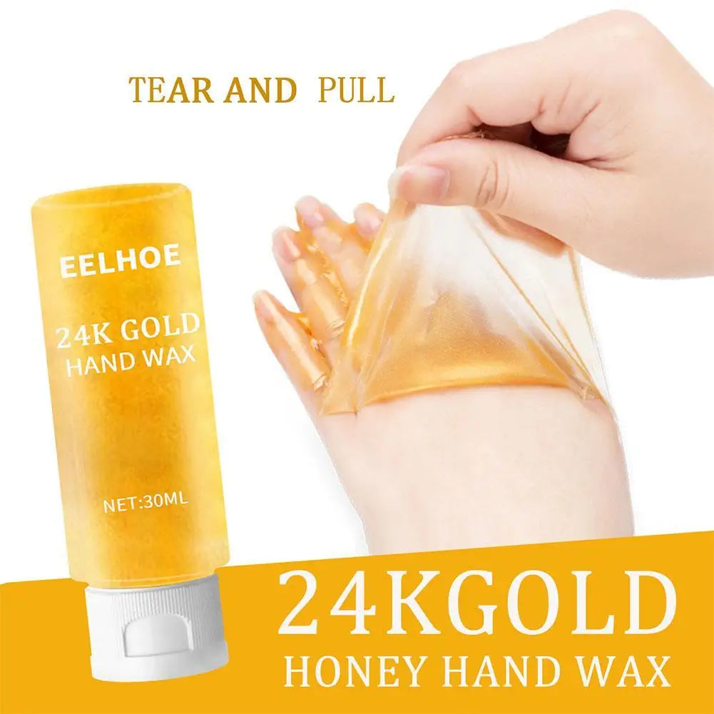 Honey Wax Hand Cream Peel off Exfoliator Callus Remover Brightening Skin Lightening Smoothing Hydrating Gel For Hands