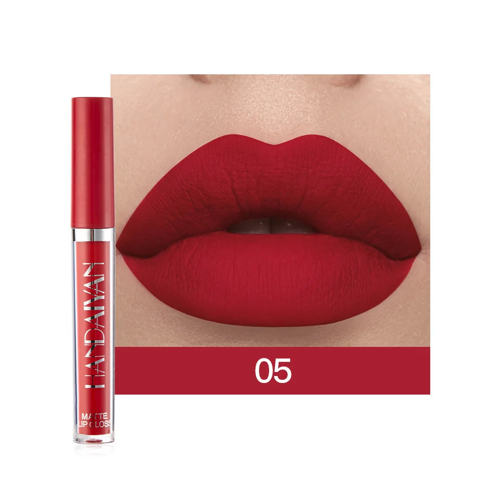 Liquid Lipstick Set Ultra Matte Velvet Waterproof Long Lasting Lip Glosses Nude Makeup Cosmetic Kit