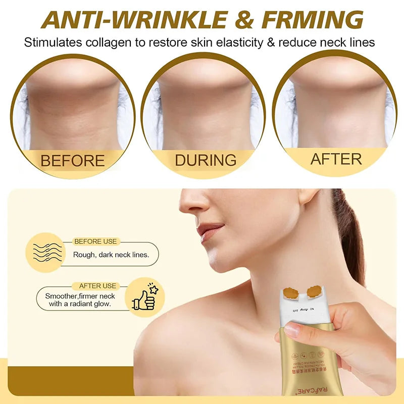 Roller Neck Cream Tighten Lift Face Lotion Fine Lines Brightens Firms Nourishes Lightening Smoothing Moisturizer Neck Lotion