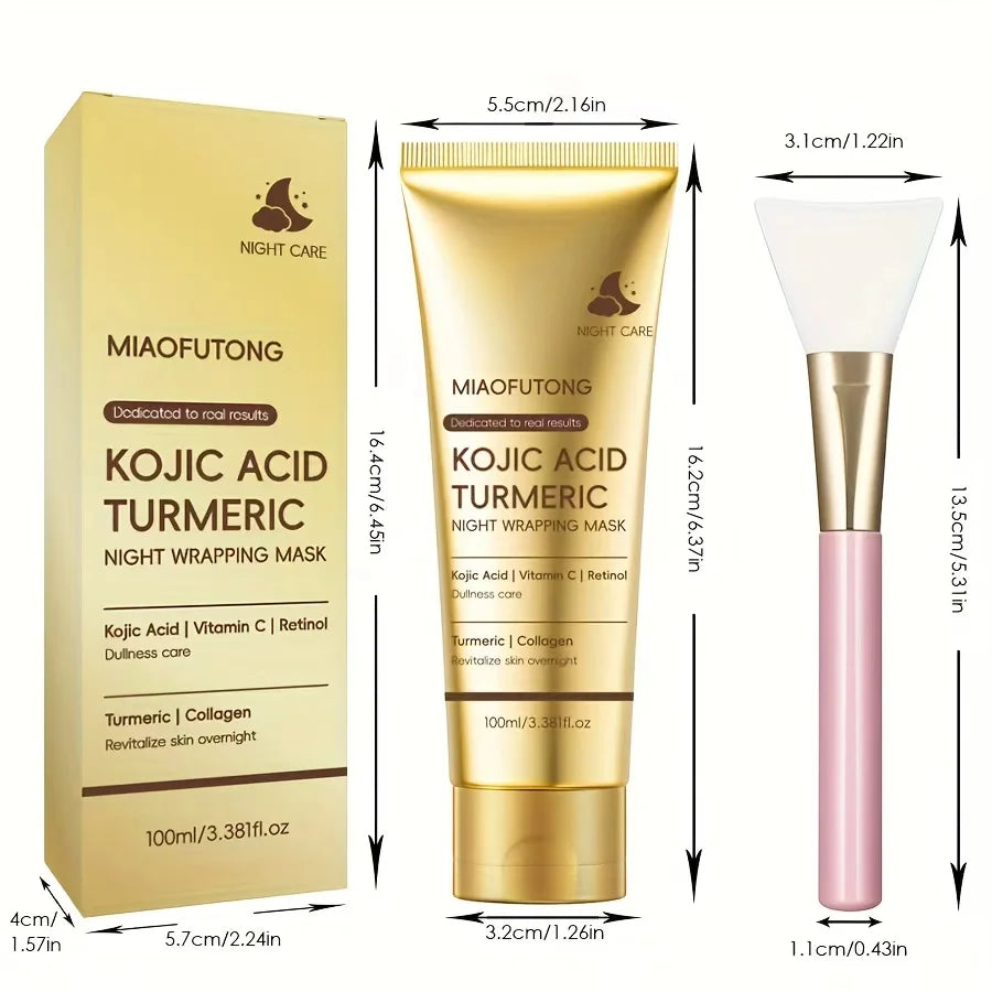 Collagen Peel Mask, Biotin Collagen Wrap Mask Day and Night, Deep Hydration, Night Care Mask Cream.