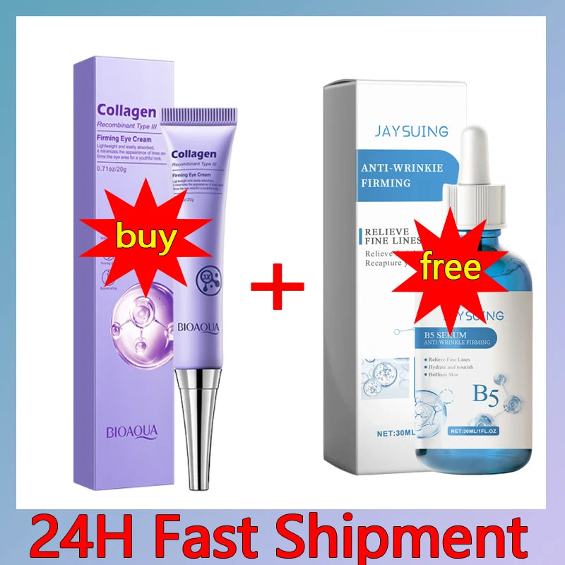 Instant Eye Bag Removal Cream Retinol Anti-Wrinkle Lifting Firming Fade Fine Lines Anti Dark Circle Puffiness Brighten Eye Care