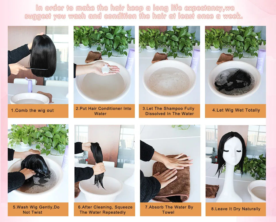 220% Density Glueless Human Hair Wigs for Women Short Curly Headband Wig Ombre 1B 30 Jerry Curly Wear Go Wig Ginger Brown Bobbi