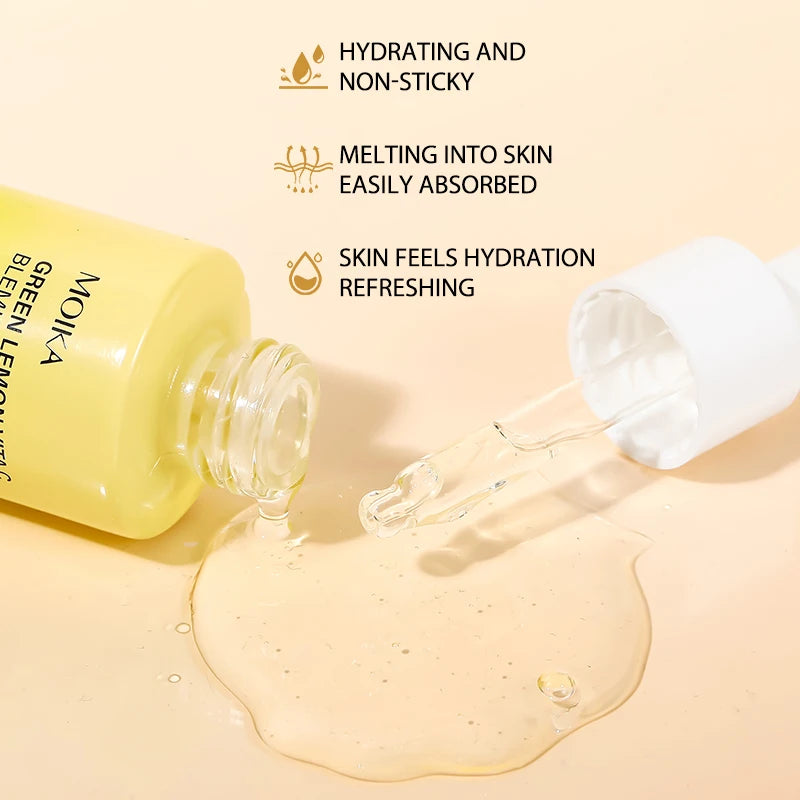 "1Pc MOIKA Skincare Vita C Serum 20% Niacinamide & Vc For Brightening & Dark Spots For People With Dull Loose Skin