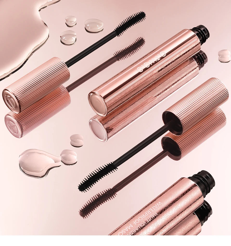 O.TWO.O 5D Mascara Waterproof Super Volume Long -lasting Hypercurl Lengthening Eyelash Long-Wearing Eyelashes Black Eye Mascara