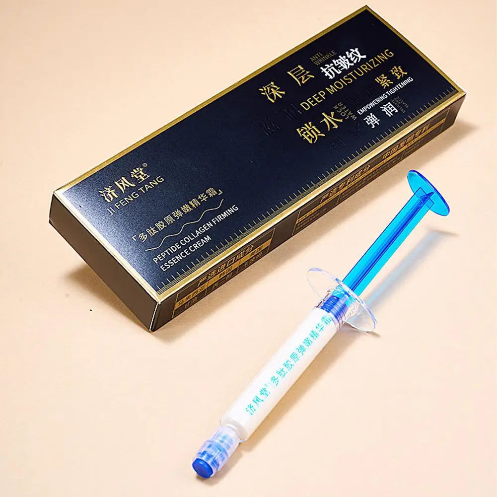 Effectively Improves Polypeptide Collagen Essence Elastic Tender Cream Reduces Fine Lines Deeply Nourishes Skin 1PC